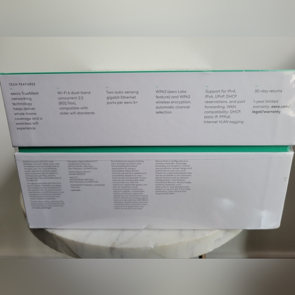 EERO 6+ Dual-Band Mesh Wi-Fi 6 System 3 EERO Units Included BRAND NEW - Picture 4 of 4